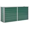 VidaXL Lit surélevé de jardin Acier galvanisé 160x40x77 cm Vert