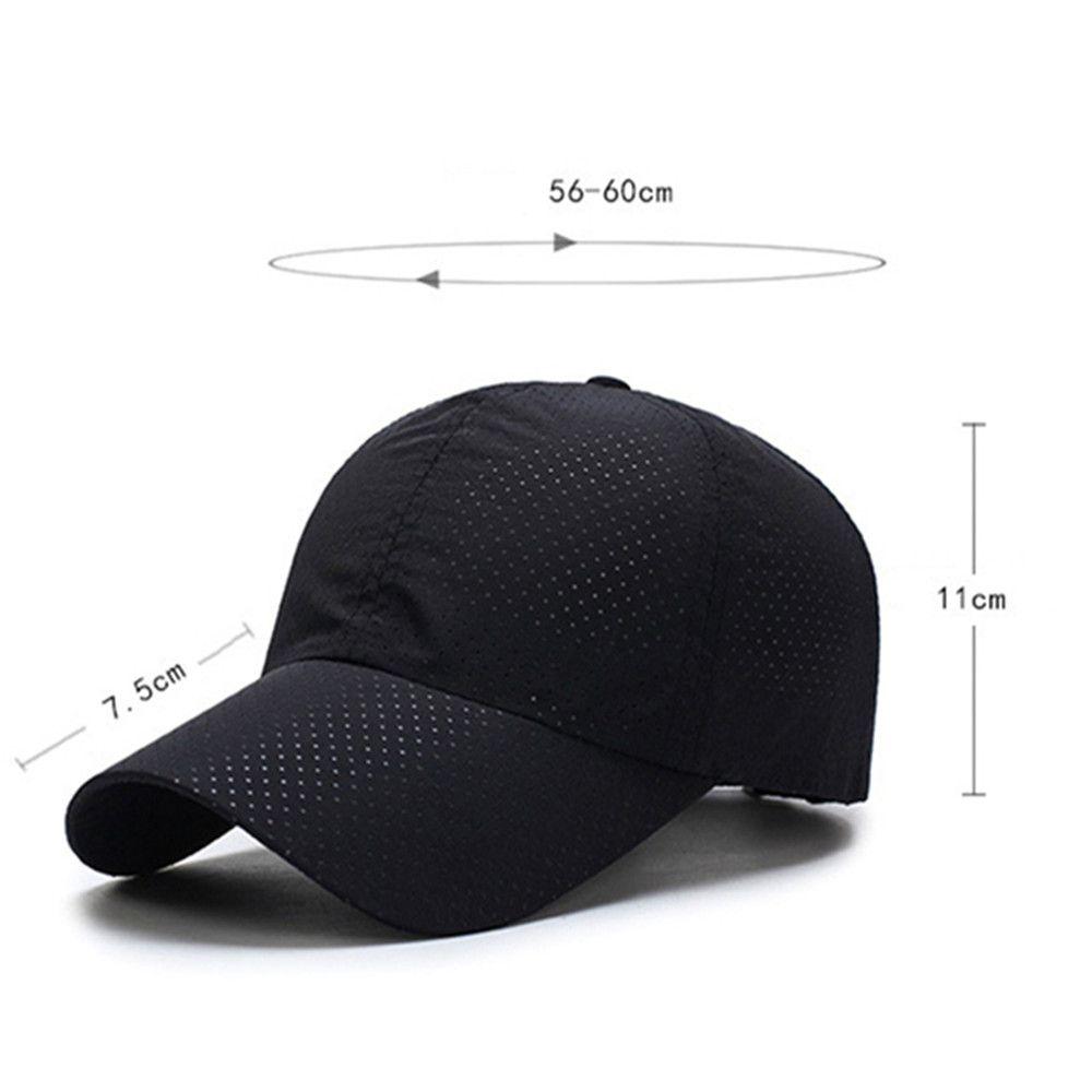 Outdoor Sports Quick Dry Hiking Camping Baseball Cap Sun Hat Breathable Golf Tennis Cap