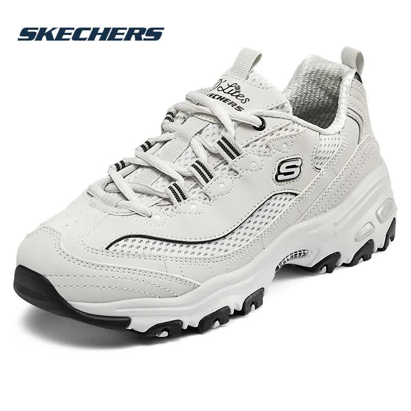 Skechers Женские повседневные кеды на платформе с принтом панды