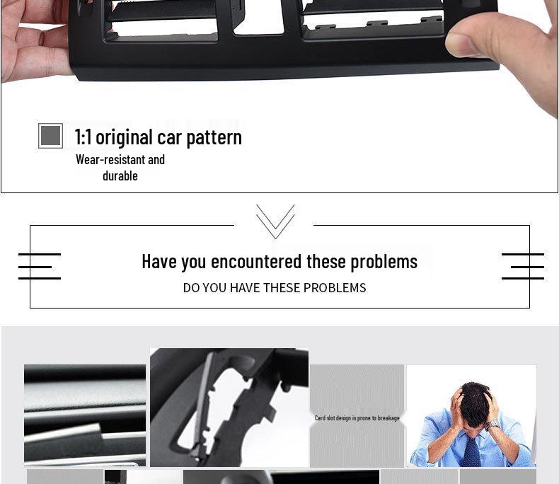 Панель заднего дефлектора кондиционера Mercedes-Benz GLK-Class - Сборка решетки GLK220/300