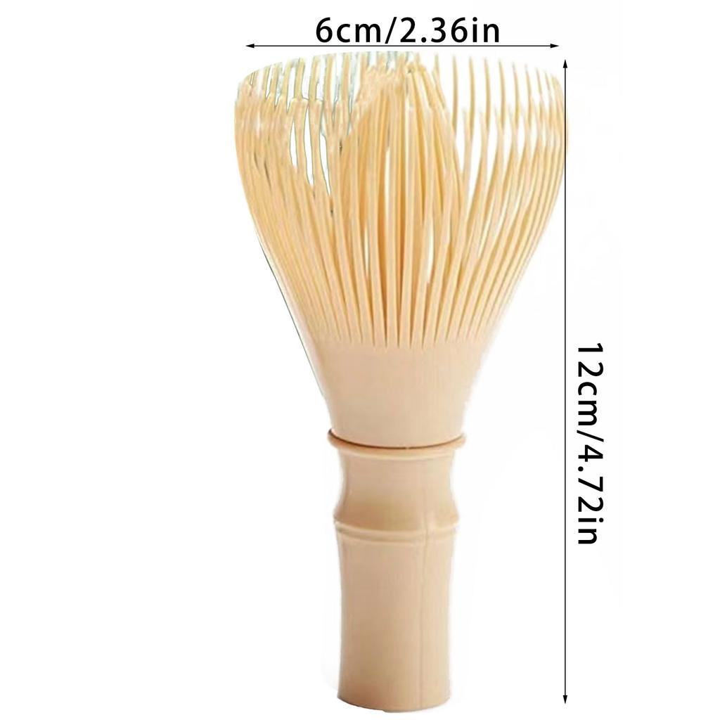 Durable Resin Tea Whisk Crack Resistant Tea Whisk Perfect for Traditional Tea Ceremonies and Everyday Brewing