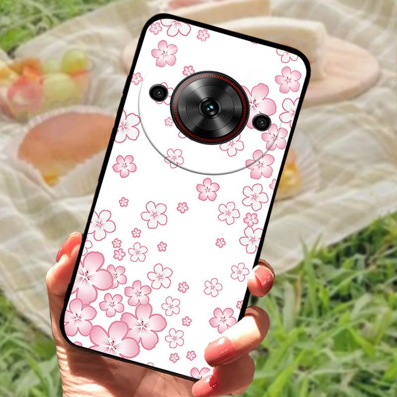 Чехол-бампер для ZTE Nubia Focus 5G, силиконовый, мягкий, с рисунком мрамора, черный, защитный