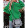 Autumn and winter new hairball knitted sweater loose long sleeve pullover sweater women's clothing