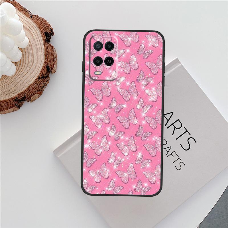 Чехол в стиле Y2K для Oppo A15 A80 A60 A40 A94 A54 A98 A78 A18 A38 A58 A16 A76 A96 A17 A77 A74 A57S