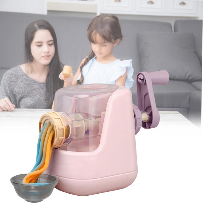 Colorful Children's Diy Clay Set Creative Cartoon Ice Cream Noodle Machine Toy