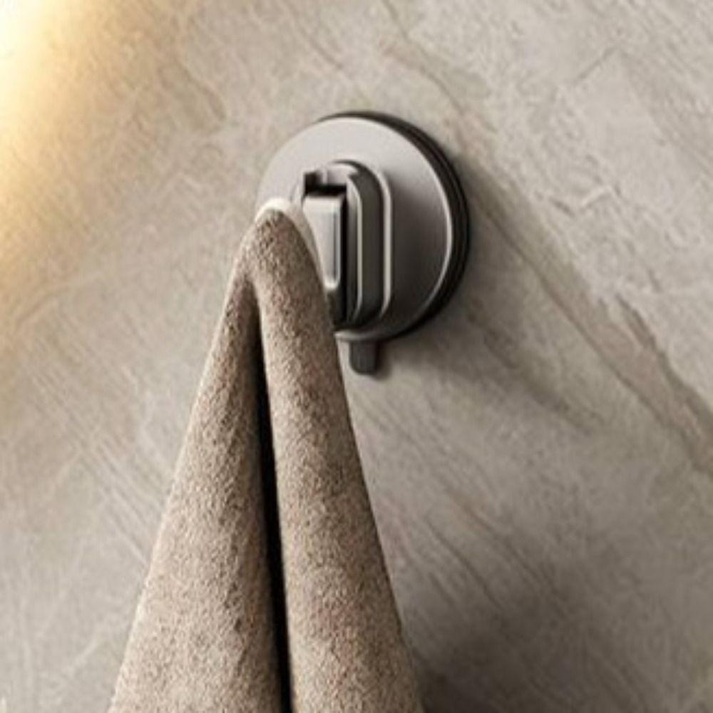 2 шт. Настенные крючки на присосках, Сильные вакуумные вешалки для одежды, Бытовые крючки для душа, Кухня