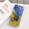 Масляная живопись Ван Гога Чехол для телефона iPhone 16 7 8 15 Plus SE 2020 X XR XS 14 11 12 13 Pro Max Mini Ударопрочная задняя крышка