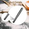 Stainless Steel Rolling Pin Kitchen Utensil for Baking Bread Cookie Pie