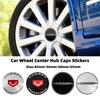 4pcs 45mm 56mm 60mm 65mm VOSSEN Logo Car Wheel Center Hub Caps Stickers Styling Accessories