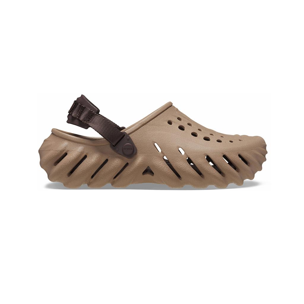 Crocs EVA Bobo Sandals Clog 2cm Unisex Latte Color
