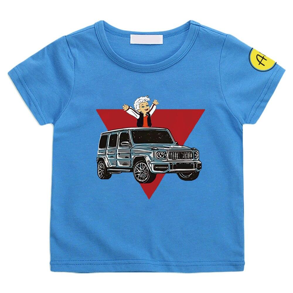Kids T Shirts Merch A4 Tshirt 100% Cotton Gelik Print Casual Family Clothing Fashion Tops Girls Clothes Boys Merch A4 Children T-shirt
