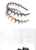 Teeth Non-slip Hair Comb Plastic Headband for Women Girls Korean Sweet Wavy Hair Ornament Hairbands Fashion Hair Accessories
