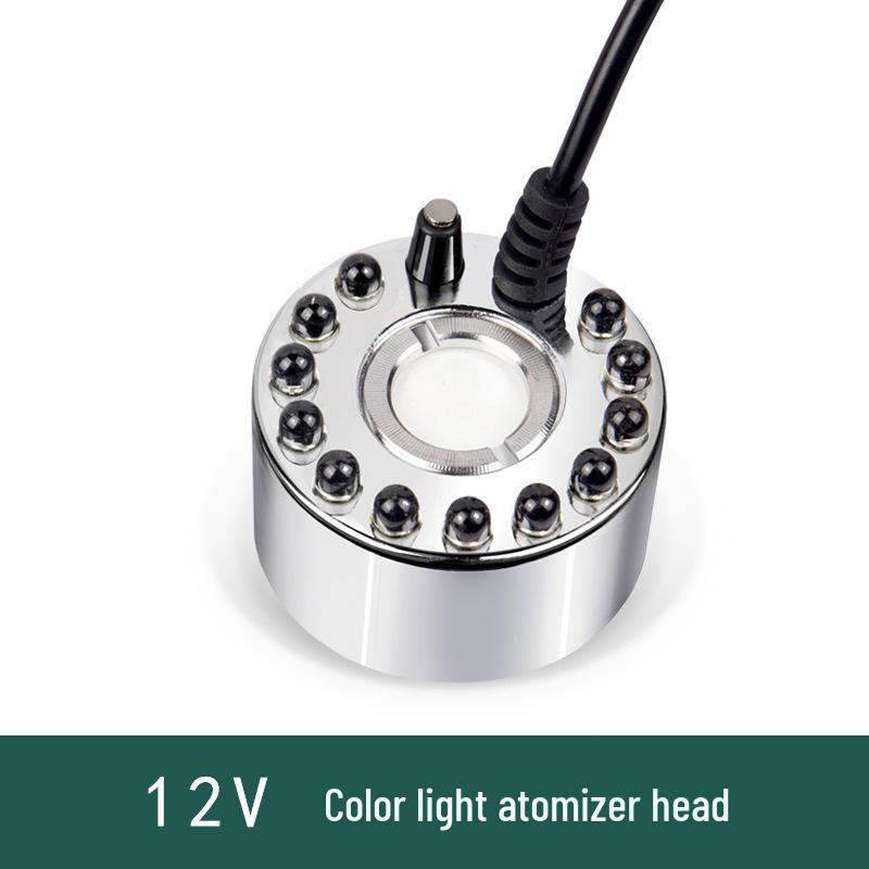 12 В Ультразвуковой туманообразователь с одной головкой на солнечной батарее, увлажнитель