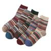 Pairs Winter Warm Crew Socks for Women Thick Mid-Calf Knitted