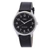 Timex EaSy Reader Основная линия Кварцевые Черный циферблат Мужские часы Tw2u22300