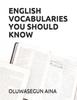 Книга English Vocabularies You Should Know