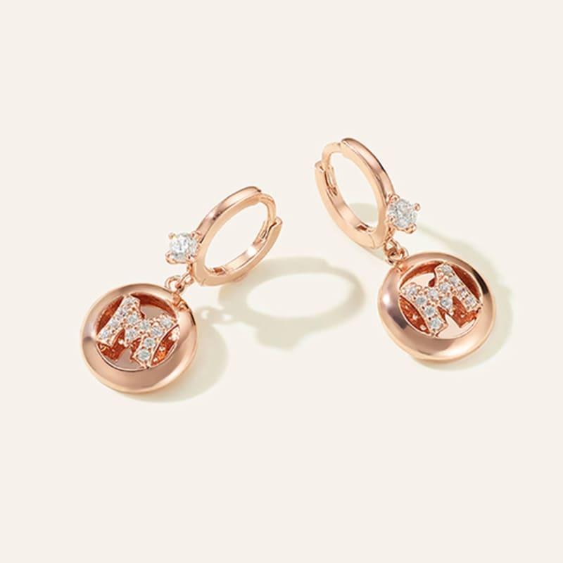 METROCITY JEWELRY M Basic Sterling Silver Rose Earrings A231SE9013RPA