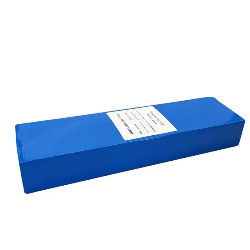 100% оригинальный литий-ионный аккумулятор 13S4P 48 В, подходит для велосипедов и скутеров емкостью 60000 мАч, напряжением 54,6 В