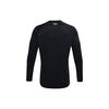 Under Armour Casual Breathable Training Long Sleeve T-Shirt Men Tops Black 1366783-001