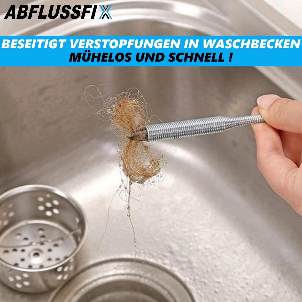 ABFLUSSFIX плоскогубцы для прочистки сливных труб, спиральный вал для прочистки сливных труб