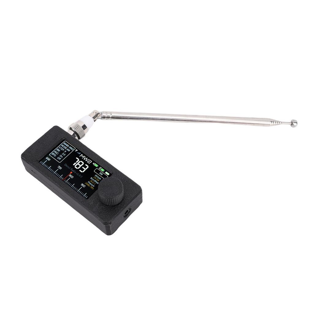 SI4732 Радиоприемник AM FM LSB USB Транзисторный Радиоприемник с 1,9-дюймовым Цветным Экраном 3,5 мм Наушники Телескопическая Антенна