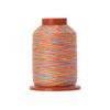Rainbow Polyester Sewing Thread: Seven-Color Set of Small Spools for Hand Sewing.