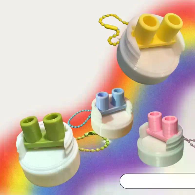 Складной травяной ингалятор Крышка Мини диспенсер для ингаляций эфирными маслами и духами Традиционный тайский назальный ингалятор