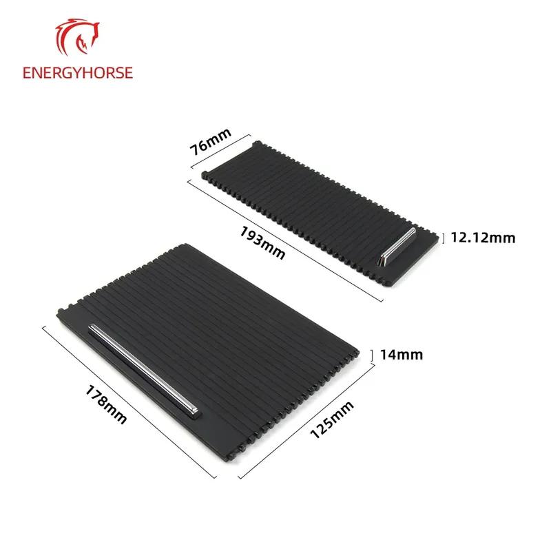 Interior Car Center Console Drink Cup Water Holder Roller Shutter Blind Cover Plate For Skoda Superb 2009-2025 3T08625319B9