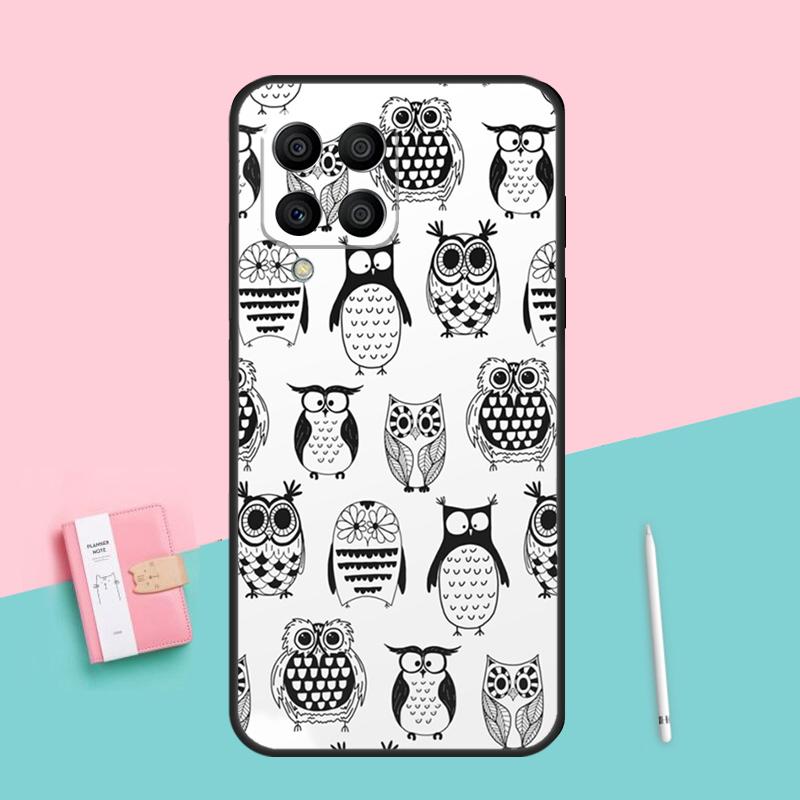 Cute Owls For Samsung Galaxy M32 M52 M31 M16 M11 M21 M13 M33 M35 M53 M55 M15 M14 M34 M54 M12 M06 Case