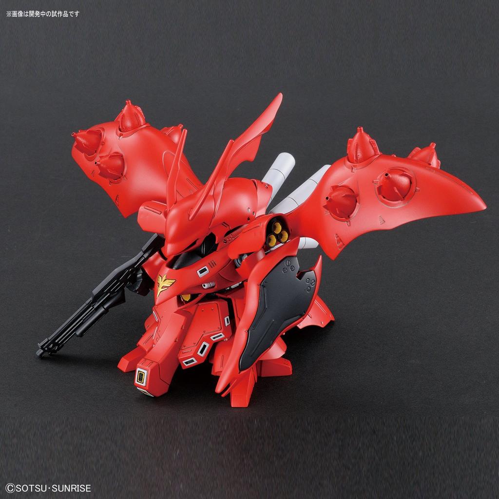 Пластиковая модель SD Gundam Cross Silhouette Nightingale с цветовой кодировкой