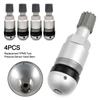 4 шт. Горячая Распродажа Ремонтный комплект Датчик Клапан Шины Алюминиевый Сплав TPMS Клапан Датчик Давления