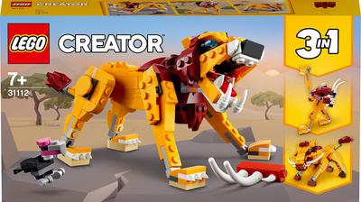 LEGO Creator Wild Lion 31112 Игрушечный блок Настоящее животное Мальчики Девочки Возраст 7+
