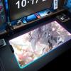 Аниме Девушка Меха Коврик для Мыши RGB Игровой Коврик для Мыши Большой LED Коврик Настольный Коврик для ПК Светящийся Коврик для Мыши Большие Коврики для Клавиатуры Настольный Ковер С