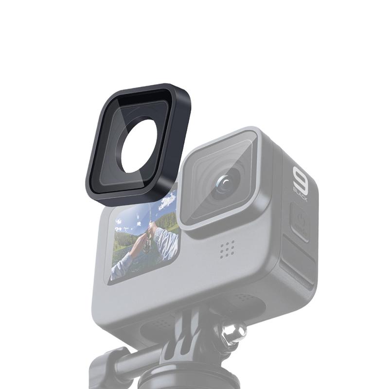 Запасная УФ-линза для GoPro Hero 13 12 11 10 9 Защитное зеркальное стекло Пылезащитная крышка для экшн-камер Go Pro Аксессуары Фильтры