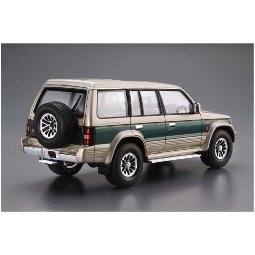 Aoshima Bunka Kyozai (AOSHIMA) 1/24 The Model Car Series No. 107 Mitsubishi V43W Pajero Super Exceed 1991 Plastic Model