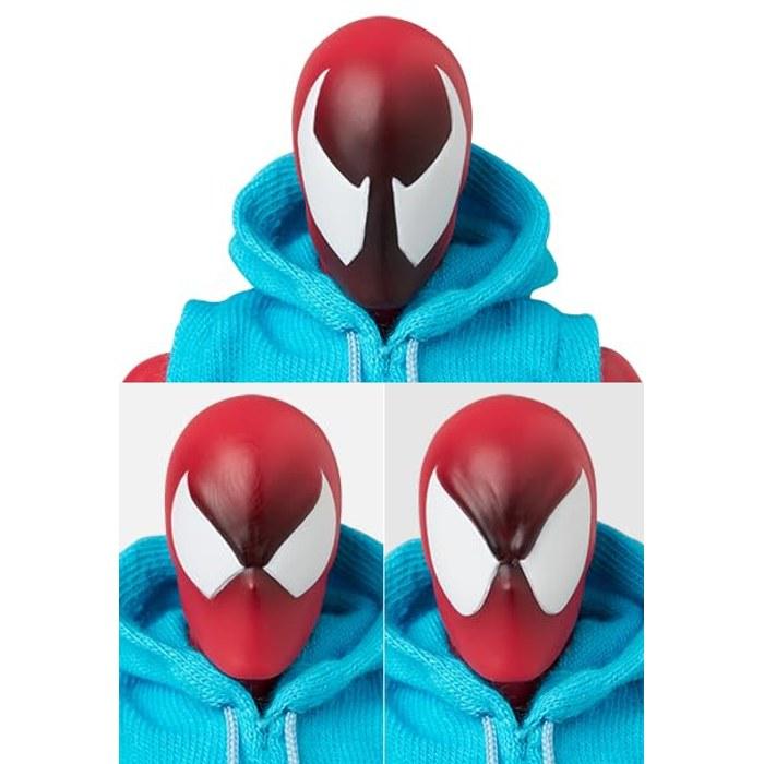 MEDICOM TOY MAFEX No.268 SCARLET SPIDER (COMIC Ver.) 2.0 155mm Action Figure Multicolor