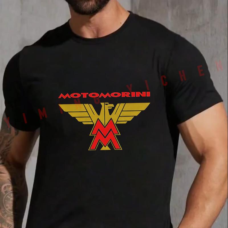 Morini Motorcycle Biker Classic Race T-Shirt Men Summer Unisex Casual Short Sleeve Motorbike Tops