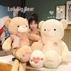 Плюшевая кукла-медвежонок Loli Big Bear для детей - Компаньон для сна и украшение для дивана для девочек