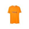 SS22 Geometric Arrow Logo Print Short Sleeve T-Shirt Men Tops Orange OMAA027R201850101910
