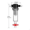 Pump for, Sediment , Water Accessories, Silicone Sealing Easy Installation, Leak-proof