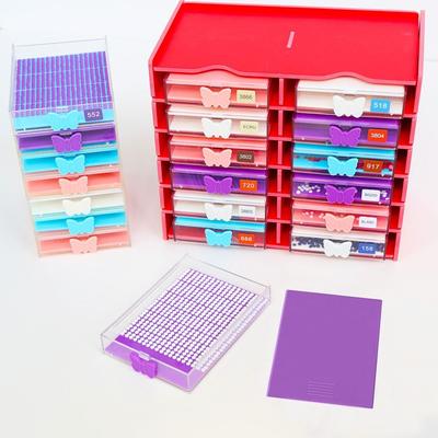 DIY Craft Diamond Painting Drawer Stackable Big Capacity Bines Sorting Storage Drawer Multi Placeing Embroidery