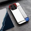 Чехол для телефона с узором Пита Мондриана для IPhone 17 Pro Max 15 Pro 16 14 Plus 12 13 Mini 11 Pro Ударопрочный стеклянный чехол