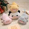 Pig Cat Panda Plushie Toy Cute Cotton Filling Kids Playtime Decoration Bedroom