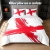 England national football team Design Bed Bedding Set 1 Duvet Cover + 2 Pillowcases Soft Breathable Household Bed Linens