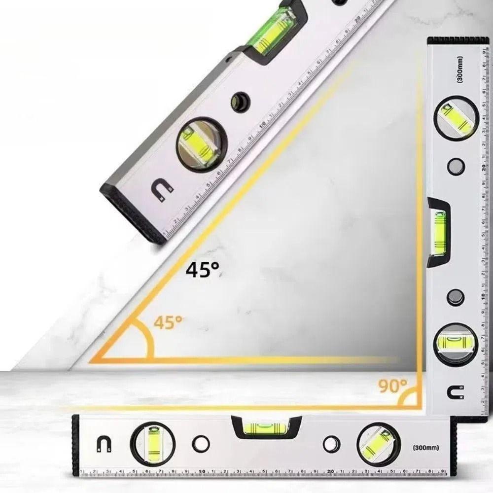 Измерительный прибор Горизонтальная линейка Магнитный измерительный уровень Измерительный нивелир