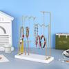 Jewelry Display Rack High-end Marble Base Necklace Earring Storage Bracelet And Jewelry Rack