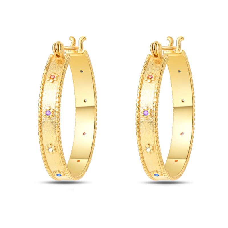 Классические серьги 925 пробы, серебряные звезды, луны, жемчуг, пчелы, золотые серьги-кольца для женщин, помолвка, день рождения, ювелирные украшения Proluxe, подарок