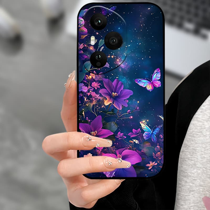 Чехол для Honor 400 Pro Роскошный Космический Мягкий Силикон ТПУ Чехол-накладка Для Honor 400 Pro Чехол для Телефона Honor400 5G Глобальная Версия 2025 Fundas
