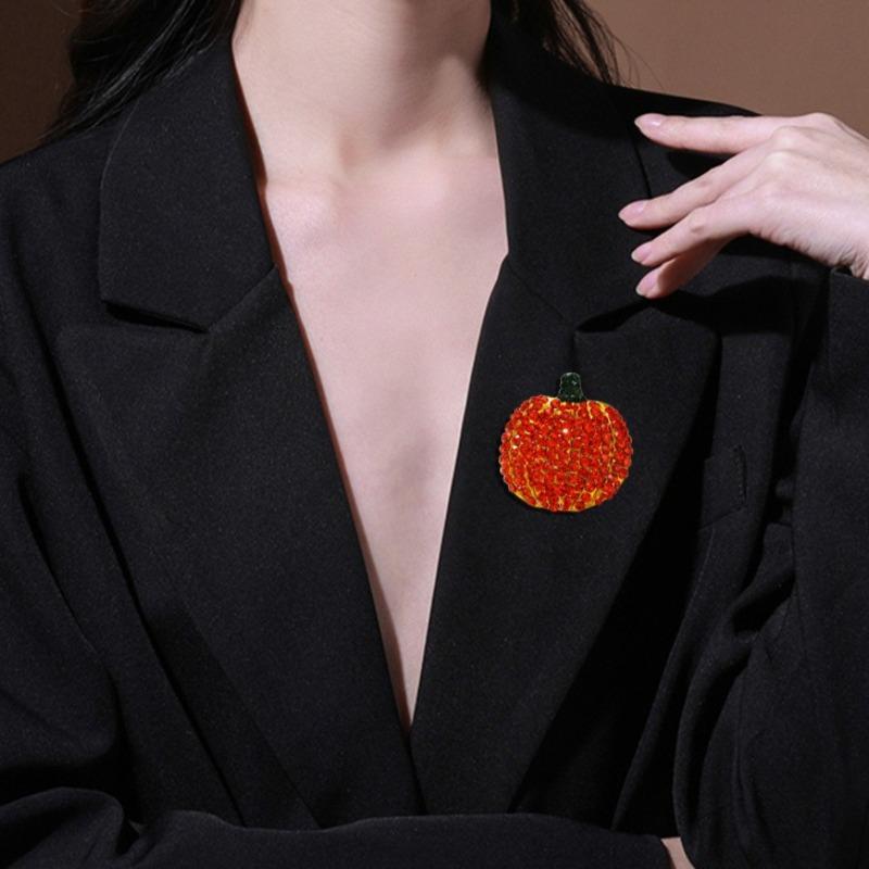 Брошь Тыква на Хэллоуин Креативная Личность Pin Art Ретро Ювелирные Аксессуары Вечеринка Пасхальный Шарм Тренд Подарок Уникальный Сувенир