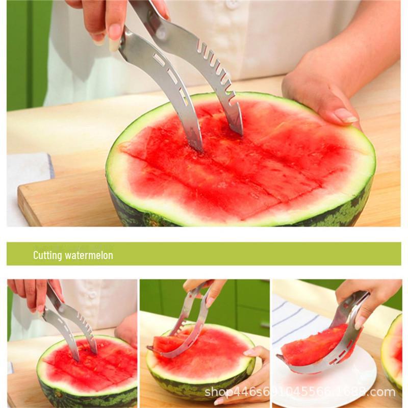Инструмент для чистки и нарезки арбуза из нержавеющей стали